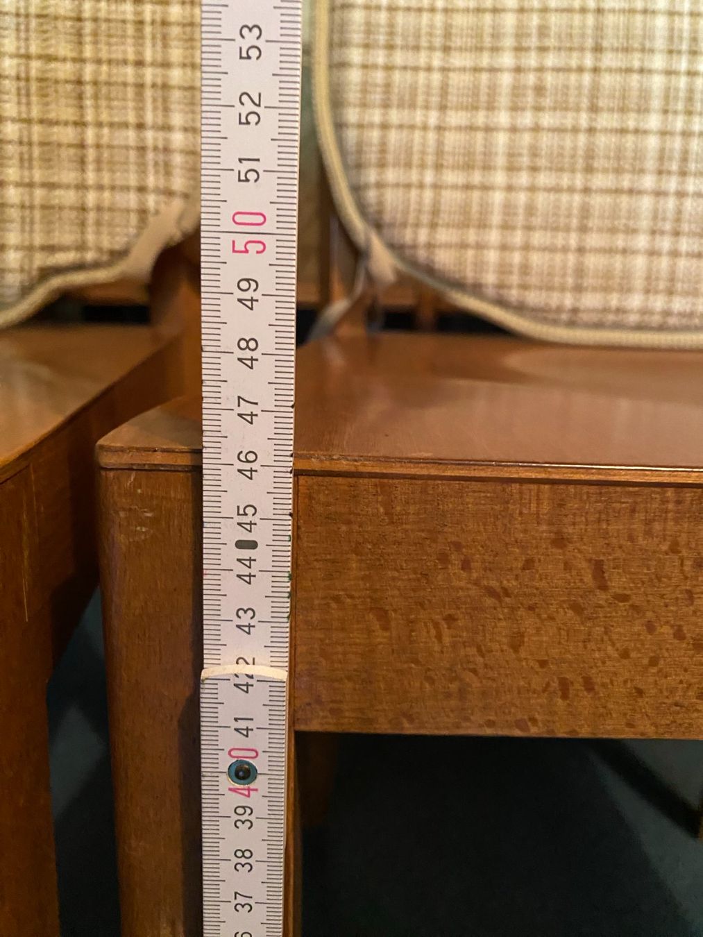 Sedie: 4 Holzstühle mit Sitzpolster – Usato da Kriessern venduto da schwedenstahl_fan 6