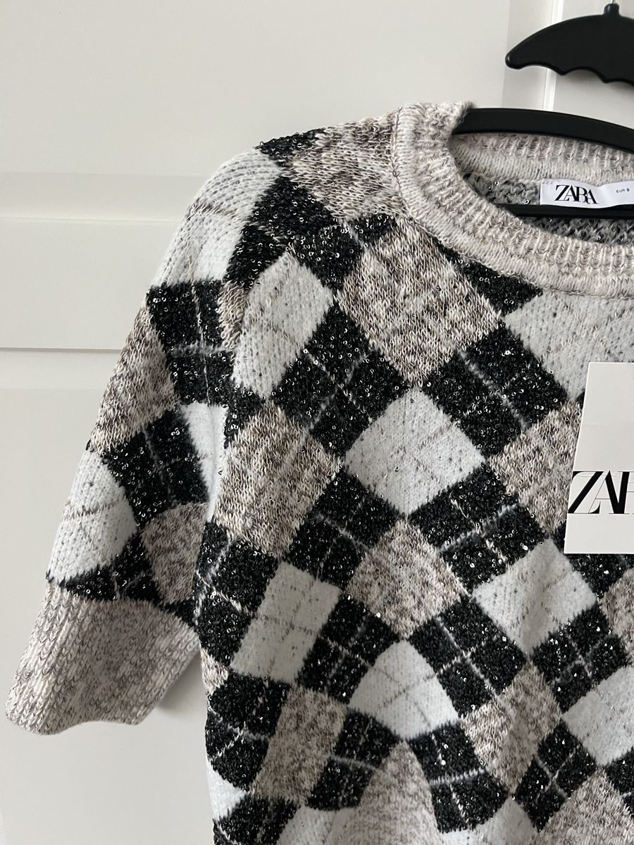 Zara Maglioni & Felpe: Kurzärmeliger Strickpullover – Nuovo e nell'imballaggio originale da Allschwil venduto da eyl_bb8q 2