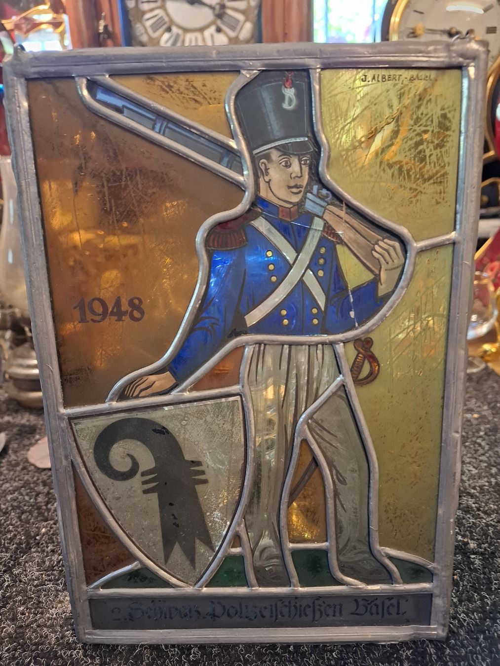 Tutte le decorazioni: Basel Stadt glas soldat – Difettoso da Motto Blenio venduto da Vigio