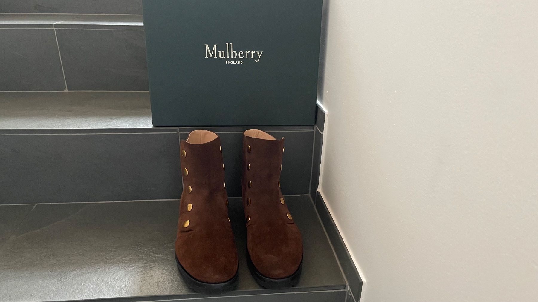 Mulberry Scarpe da donna: Original Mulberry Stiefel – Usato da Ruggell venduto da expoli