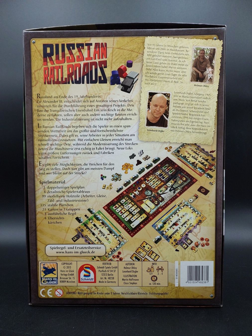 Spiele: Russian Railroads, Hans im Glück, neu – Neu (gemäss Beschreibung) aus Wil SG von Donaldus 3