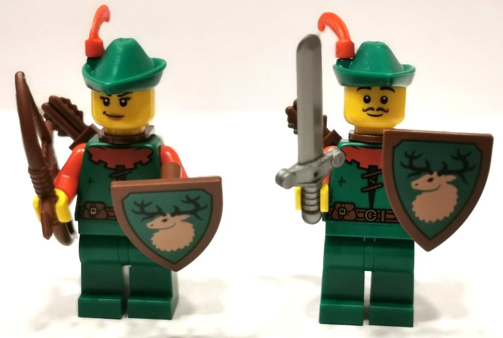 Lego Kit di costruzioni: Lego Castle Ritter Waldläufer Minifiguren aus 10305 - Neu – Nuovo (secondo la descrizione) da Hinwil venduto da Thekey