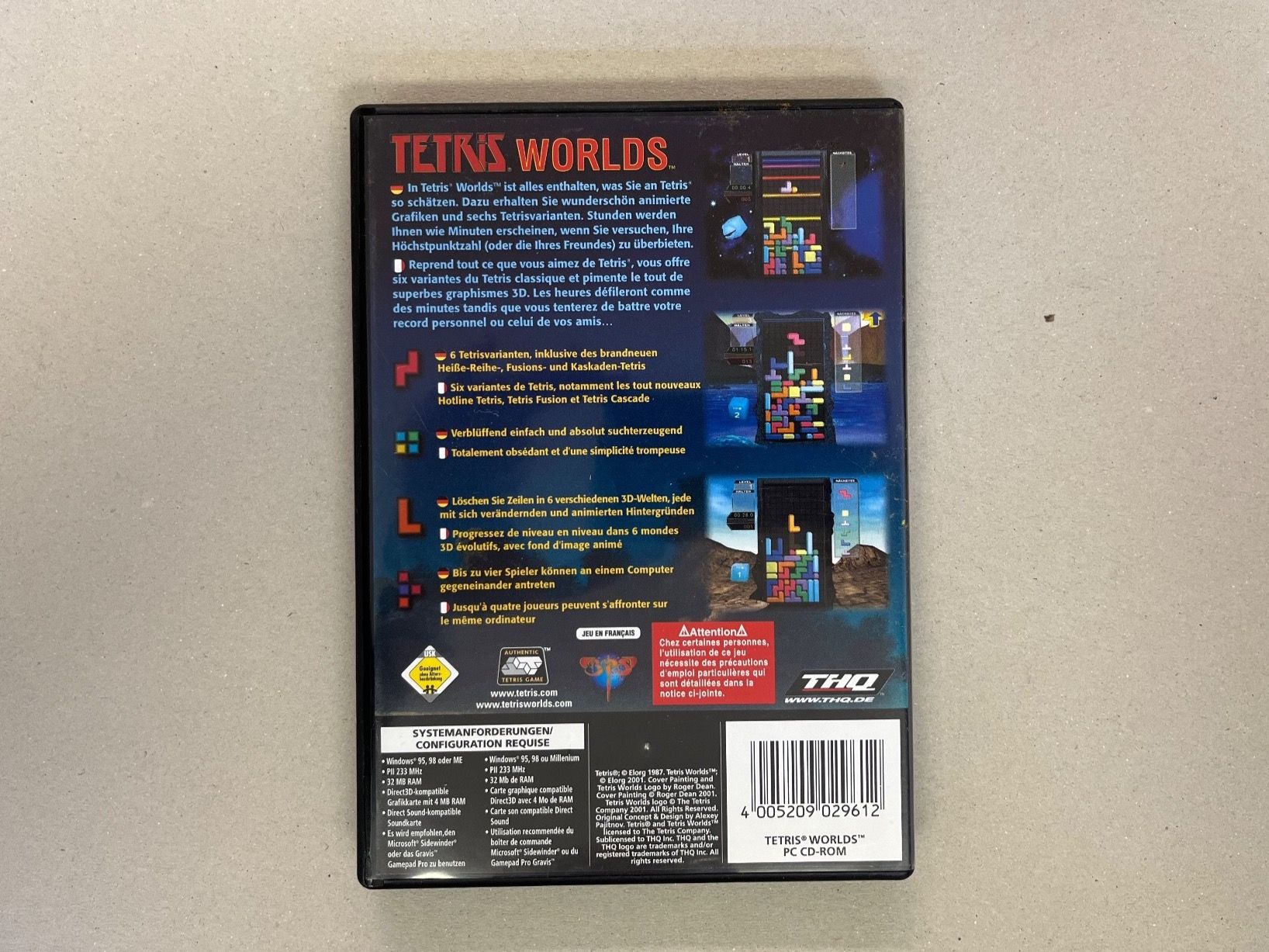 Giochi: Tetris PC Spiel, Game, Retro – Usato da Netstal venduto da spaltflo01 1