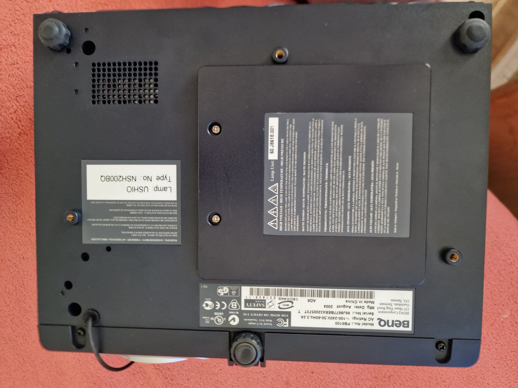 BenQ Videoprojektoren: BenQ DLP Projektor PB6100 Beamer – Gebraucht aus steinhausen von eiche09 3