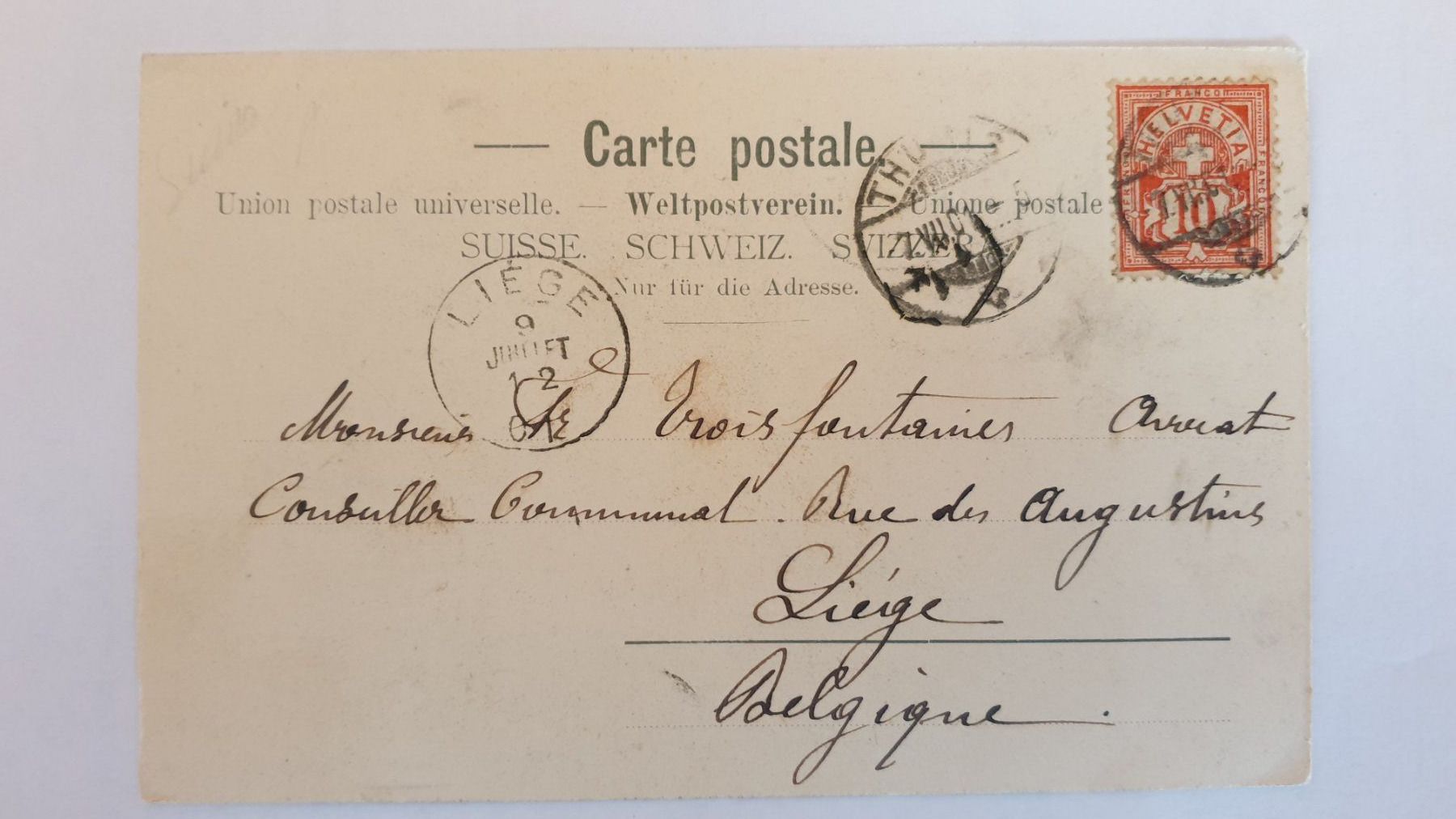 Cartoline postali: Via Mala. Graubünden – Usato da Goldach venduto da armando_r 1