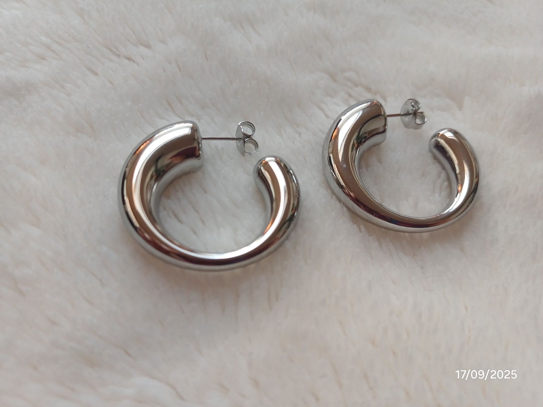 Orecchini pendenti & Orecchini a lobo: Creolen - Material: Edelstahl – Nuovo e nell'imballaggio originale da Würenlos venduto da Abracadabra26 2