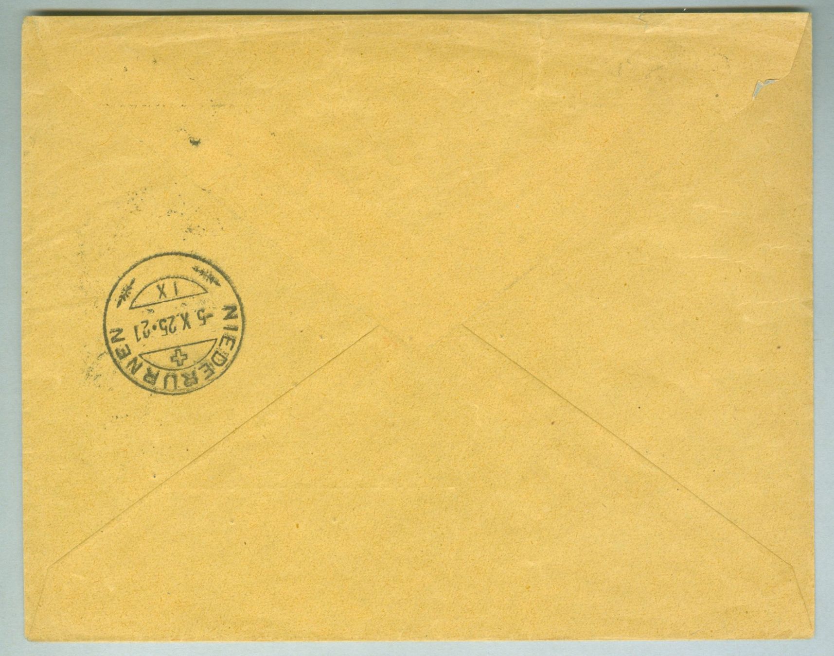 Alle Briefmarken: 1925 Liechtenstein FDC – Gebraucht aus Zürich von yago-rot 1