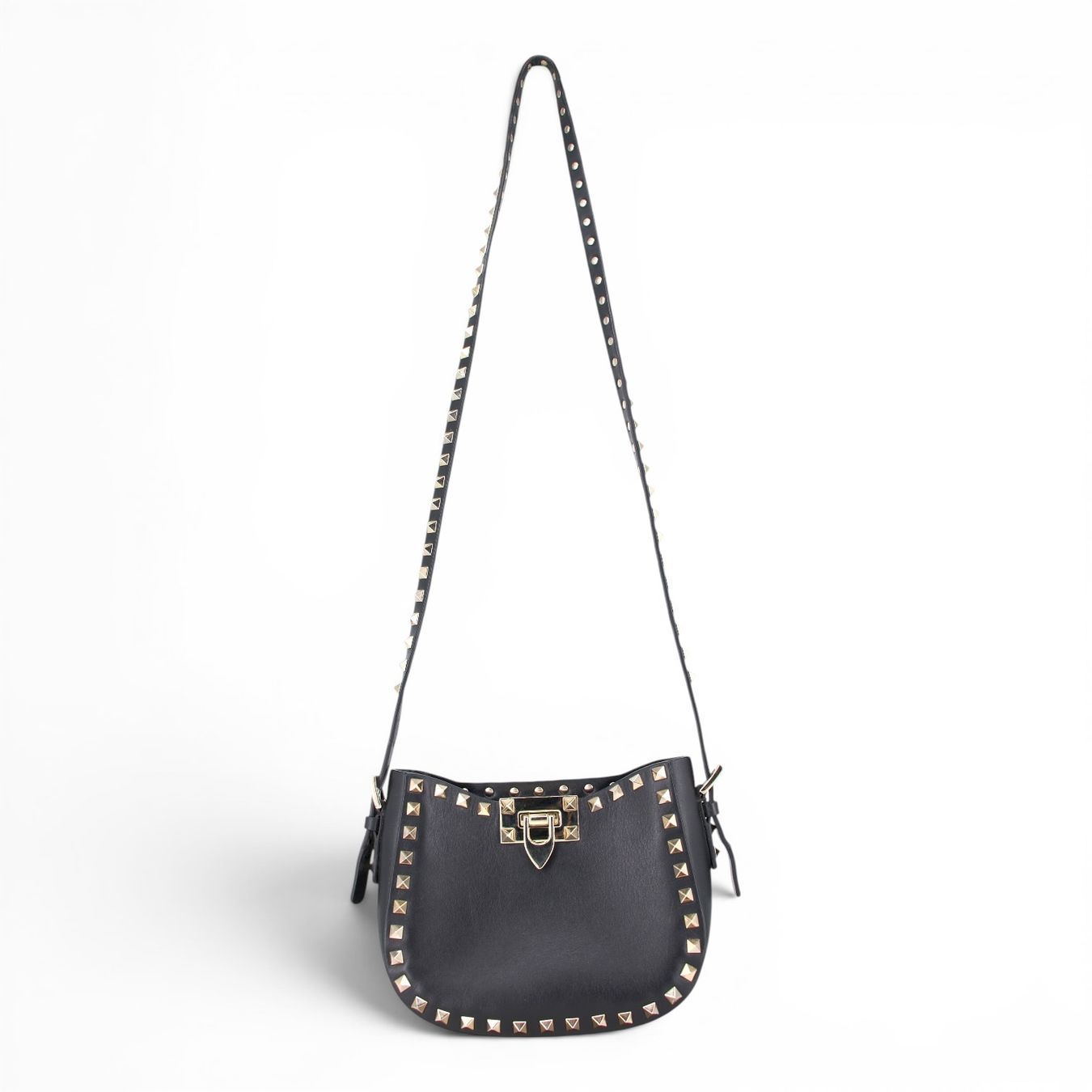Valentino Borse da donna: Valentino Rockstud Umhängetasche schwarz – Usato da Binningen venduto da Designerlabels 2