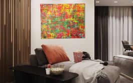 Gemälde, abstrakte Kunst für Ihr Zuhause!150 x 120 cm