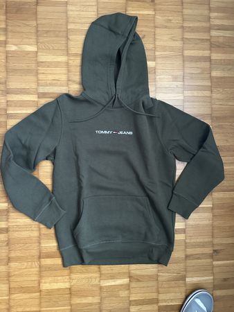 Tommy Jeans Pullover Khaki Grösse M guter Zustand