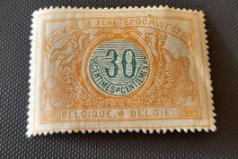 Belgien alte briefmarke