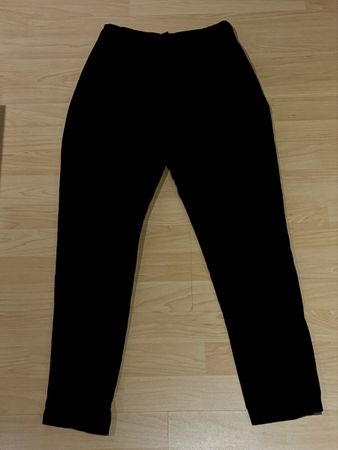 Stoffhose, schwarz (Grösse 34)