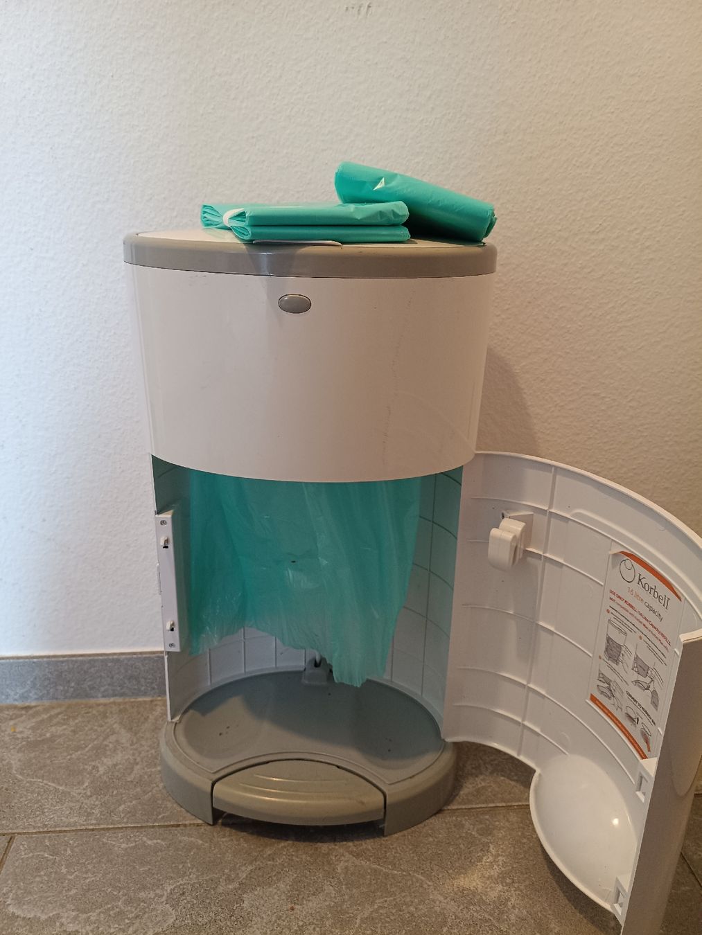 Cestini per rifiuti: Korbell Windeleimer Plus recycled Set – Usato da Zürich venduto da Bonnekamp79 1