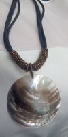 Bijou Nile Boho Kette mit Perlmutt Anhänger zu Free People