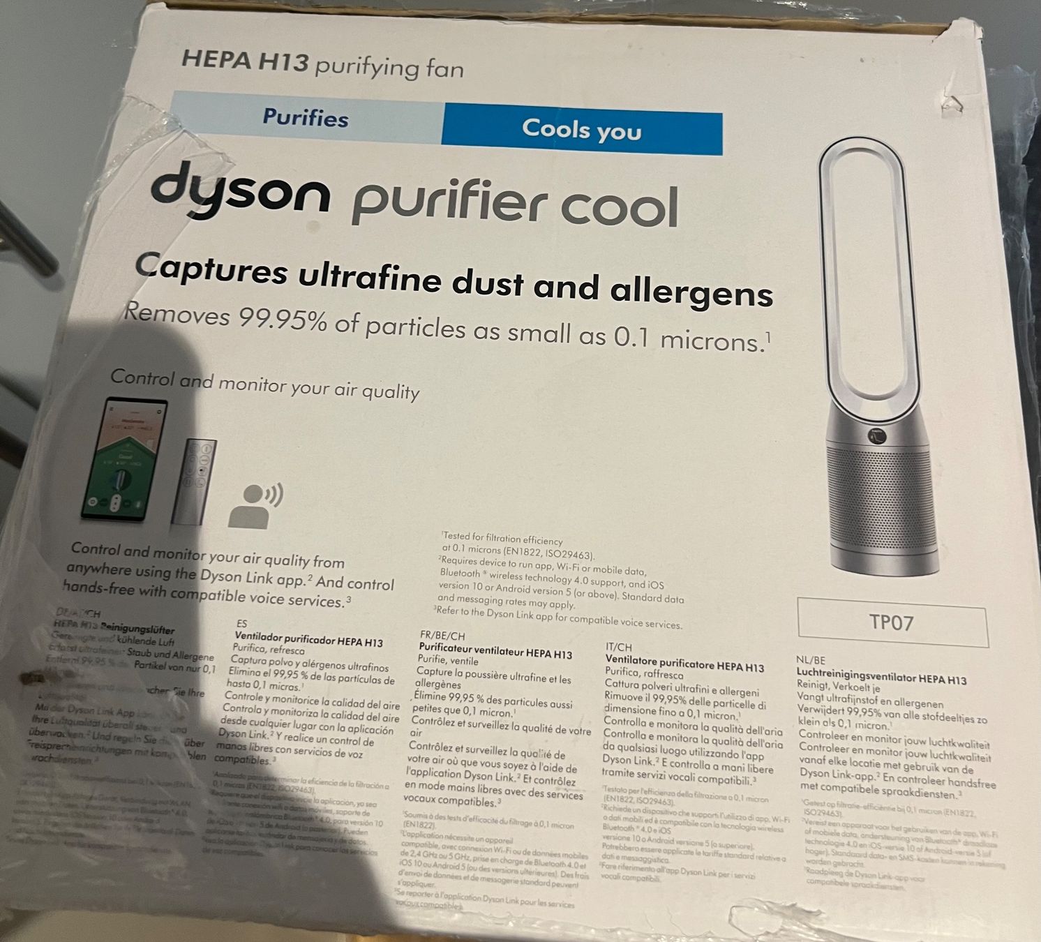 Dyson Luftreiniger: Dyson Purifier Cool  TP07 – Neu und originalverpackt aus Brüttisellen von vpavlidis 2