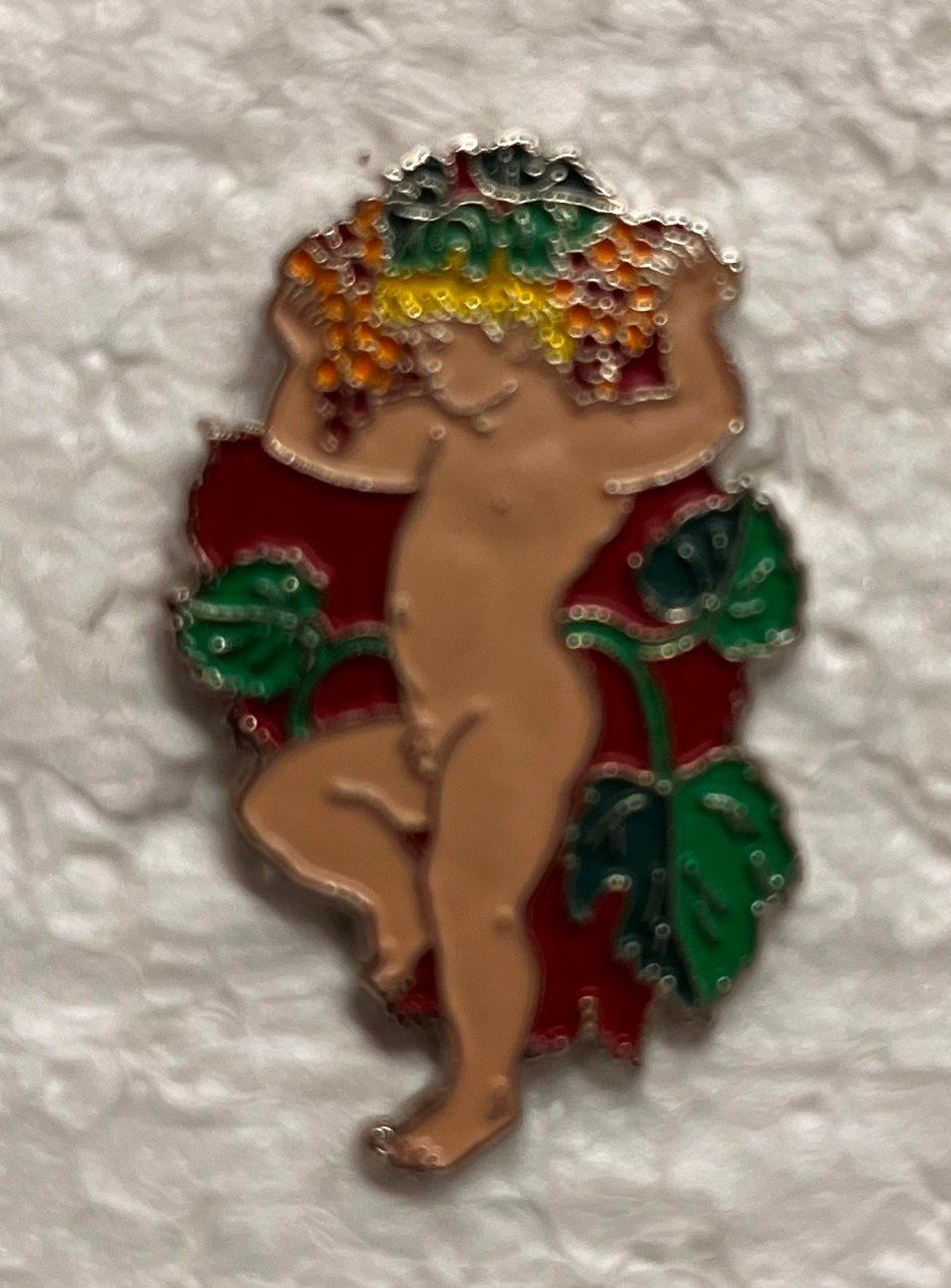 Placchette & Badge: Pin Simone Erni - Bacchus – Usato da Obernau venduto da Wgnom