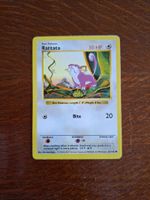 Pokemon Rattata Base Set Shadowless 61/102