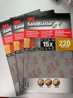 3x neue Schleifpapiere P220