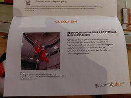Bodyflying und Übernachtung in Sion