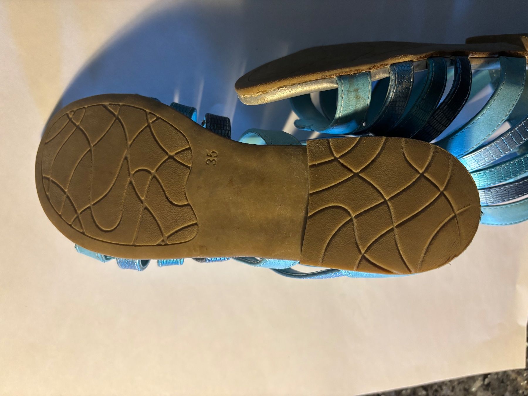 Graceland Schuhe für Mädchen: Türkise Mädchen Sandalen – Gebraucht aus Sulz AG von ZIRON-ART 1