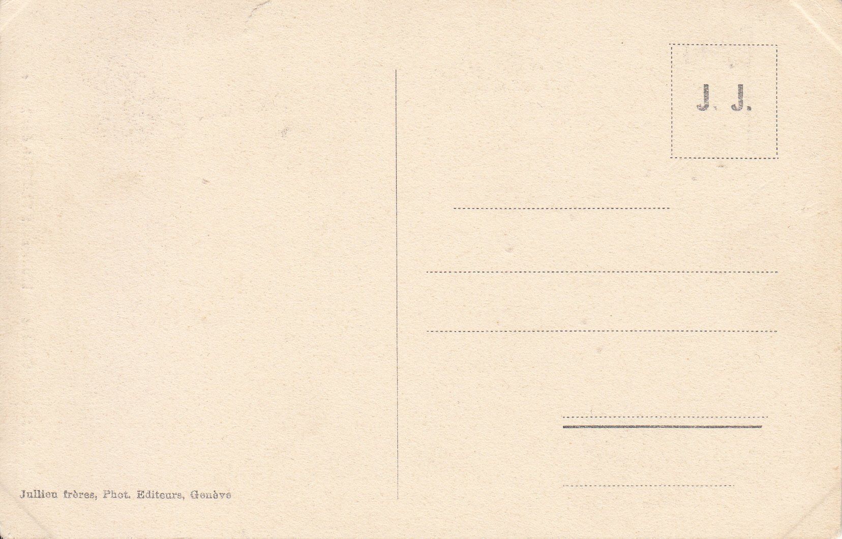 Cartoline postali: Genève Monument Ph. Bertelier, ca. 1910 – Usato da Bürglen TG venduto da StampGraf 1