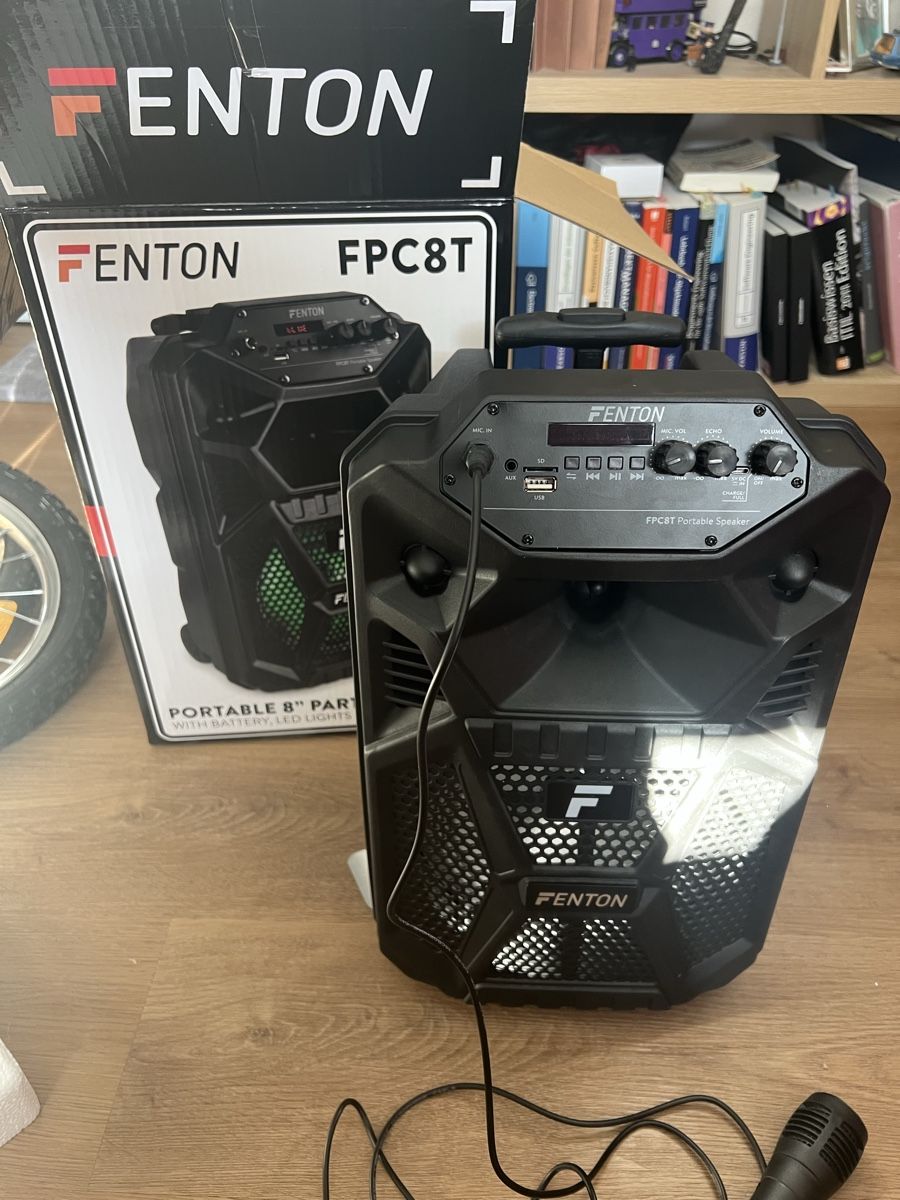 Lautsprecher: Fenton Musikbox mit Mikrofon – Gebraucht aus Sutz von Toyota14 3