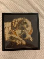 Bild vom Welpen nach Diamant Painting