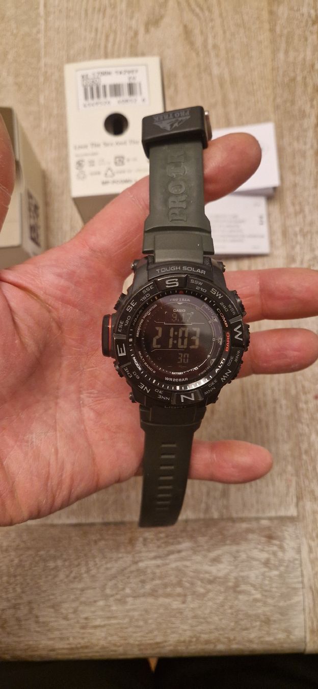 Casio Uhren: Casio protrek tough solar – Gebraucht aus Burgdorf von maj_swz8 1