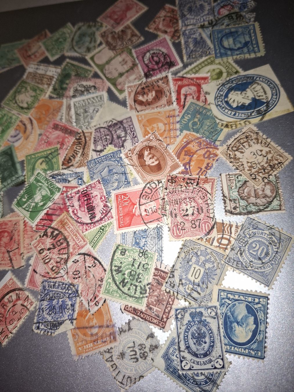 Tutti i francobolli: Lot 7 Ausland div. – Usato da Balgach venduto da SIMEON27