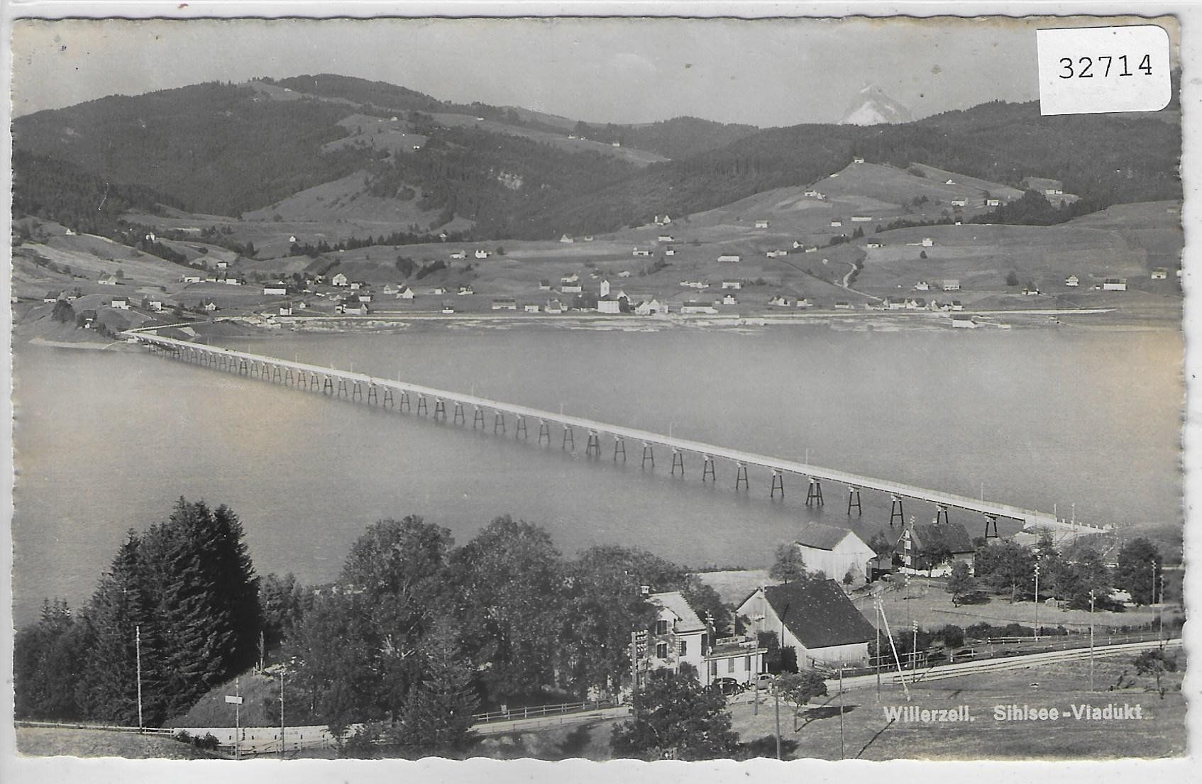 Ansichtskarten: Willerzell - Sihlsee-Viadukt – Gebraucht aus Ettingen von Kartenplanet