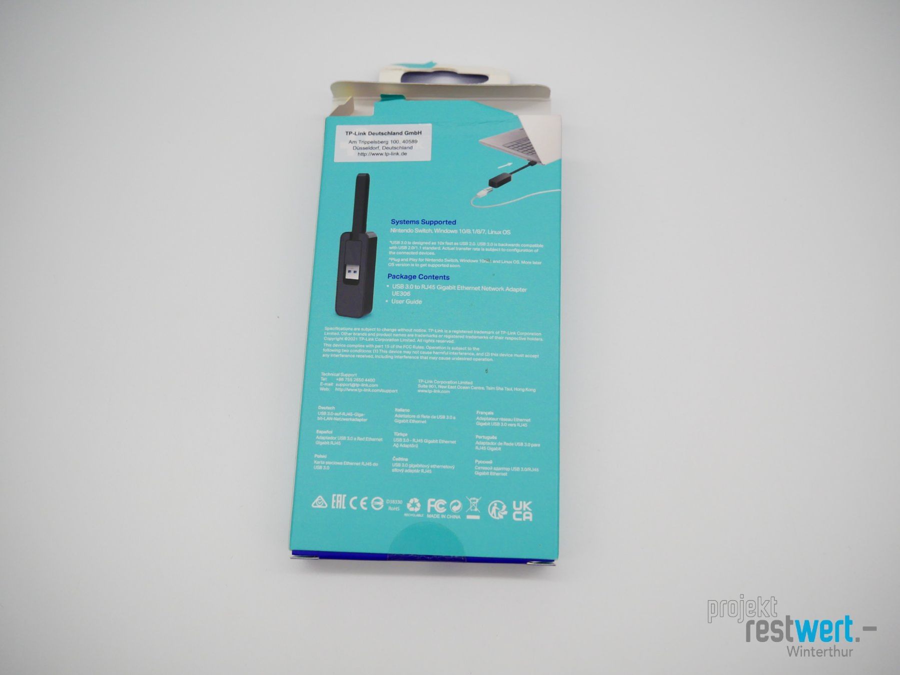 TP-Link Unità & Adattatore: TP-LINK USB 3.0 to RJ45 Gigabit – Nuovo (secondo la descrizione) da Winterthur venduto da Restwert_Winterthur 6