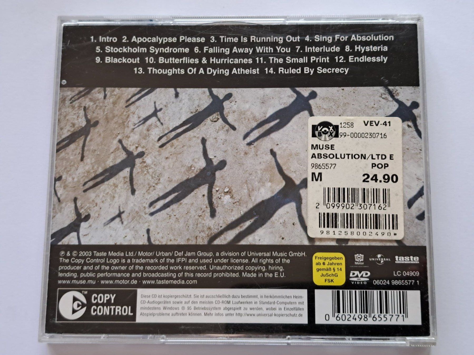 CDs: Cd Muse - Absolution – Gebraucht aus Pully von bro_n52j 1
