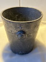 Antiker „Topf aus Zink, Blei, oder Bronze“ Shabby 