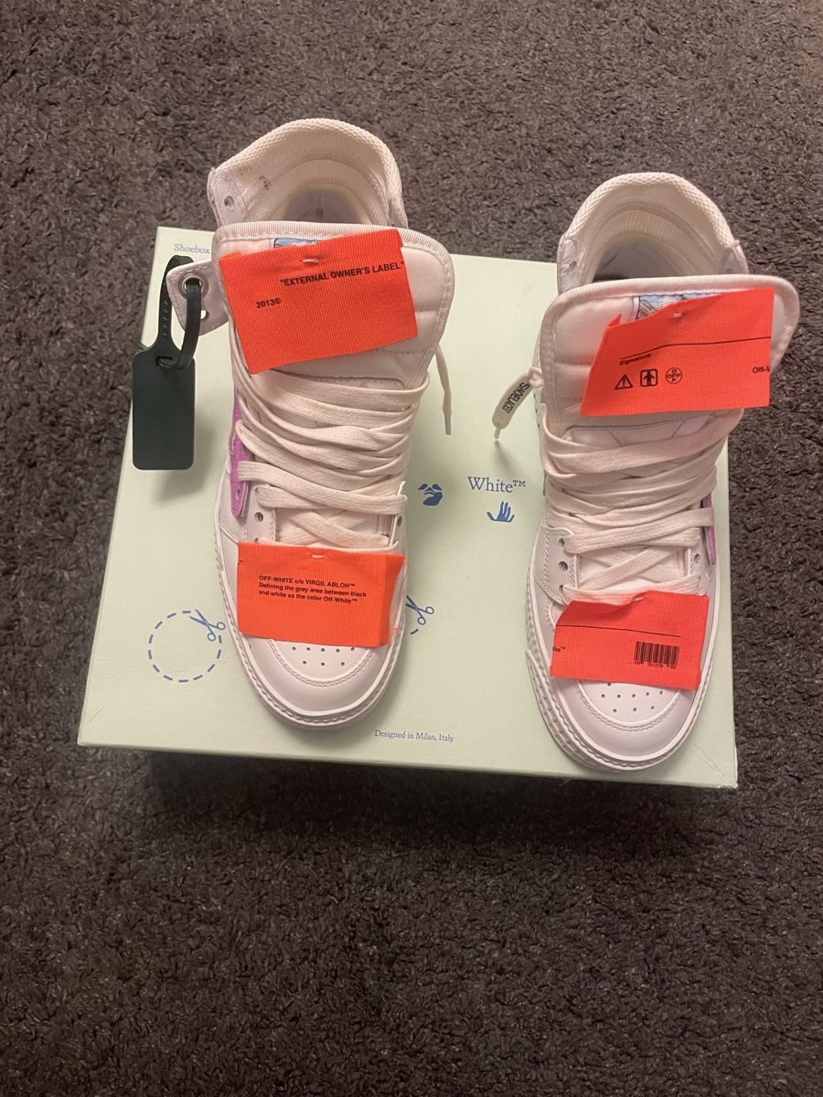 Off-White Scarpe da uomo: Off-White Court Sneaker – Nuovo (secondo la descrizione) da Adliswil venduto da mei_f5ps 2