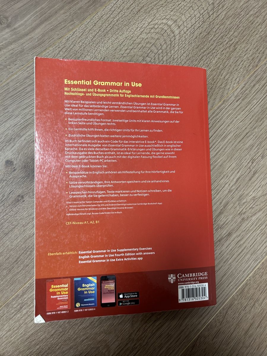 Libri: Essential Grammar in Use Deutsche Ausgabe – Usato da Alterswil FR venduto da kat_cfw8 2