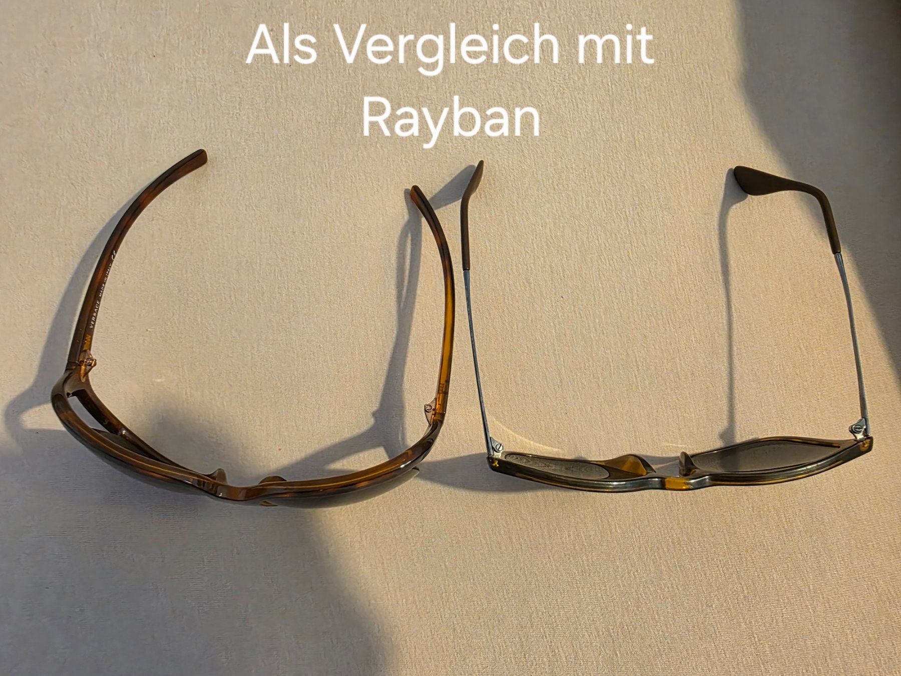 Versace Occhiali & Lenti: Versace Sonnenbrille, braun gemustert, Mod4114 – Usato da Horw venduto da Zedy01 9