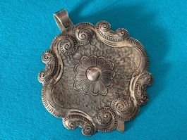 Anhänger Blume orientalisch (silber)