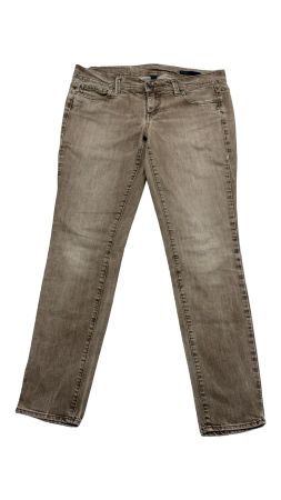 Benetton Jeans Slim, Gr. 30  braun knöchellang