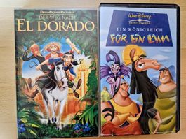 El Dorado&Ein Königreich für ein Lama VHS's