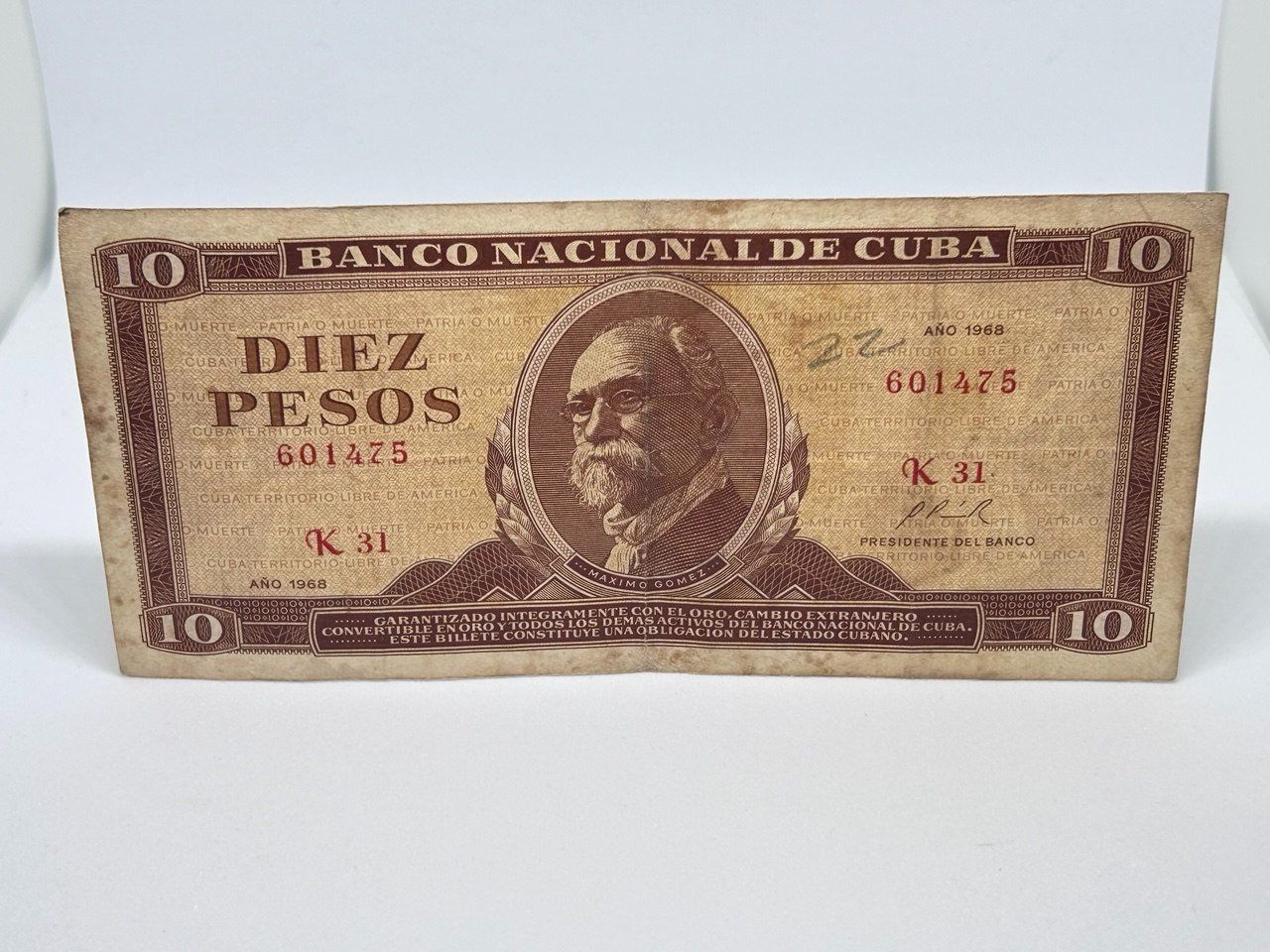 Banconote: 10 Pesos 1968 – Usato da Giubiasco venduto da LorisVale