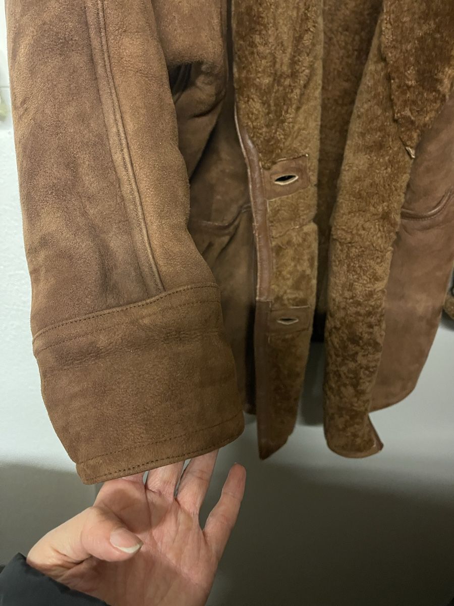 Giacche: Mantel /Lammfelljacke, Gr. L, Braun, Winter – Usato da Rüschlikon venduto da Lajniii 6