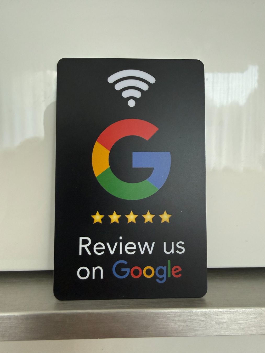 Altro in Decorazioni & Accessori: Google  Rezensionen NFC Karte im EC-Kartenformat – Nuovo e nell'imballaggio originale da Burg AG venduto da Dein-Expert