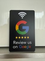 Google  Rezensionen NFC Karte im EC-Kartenformat – portofrei