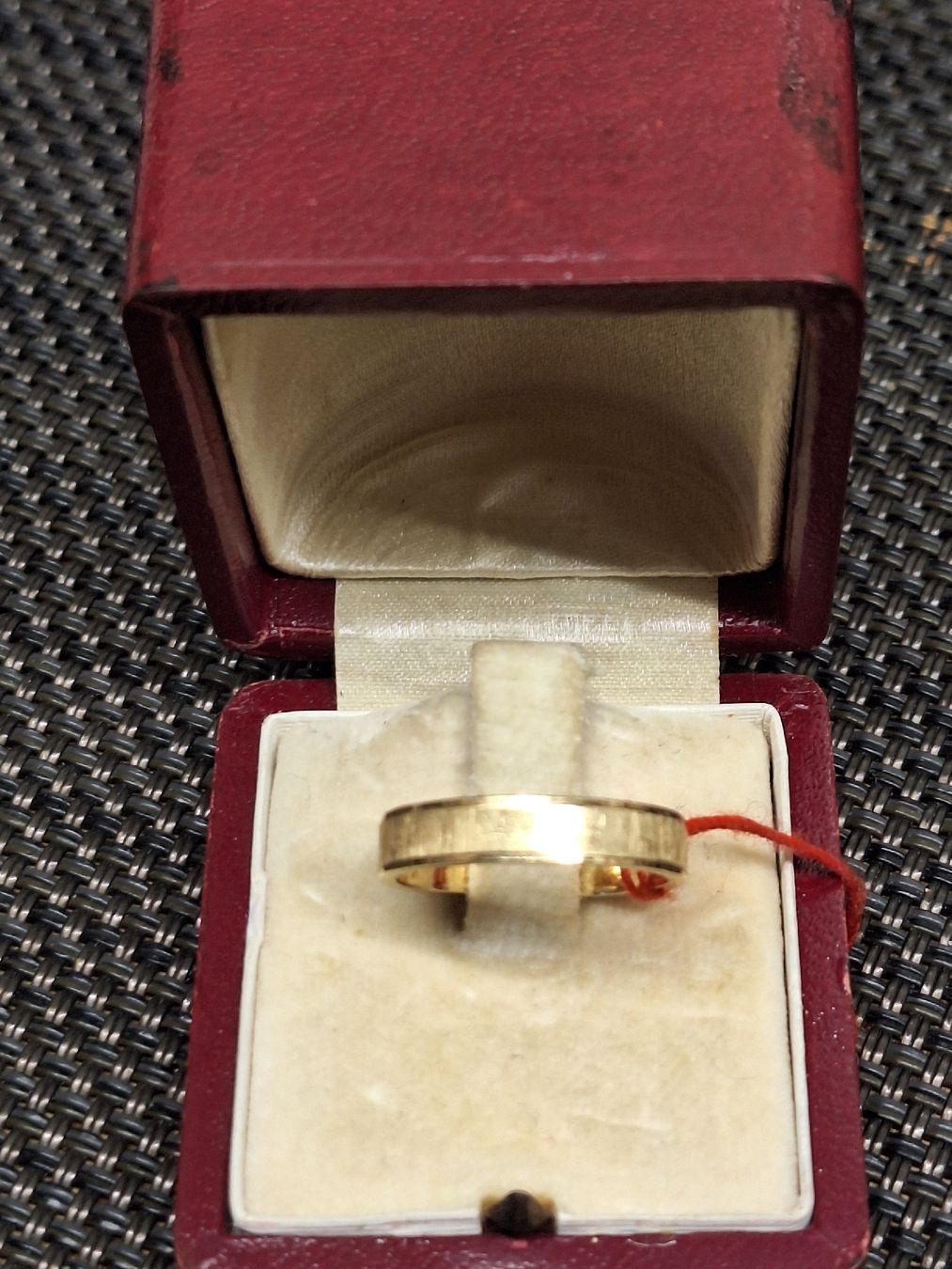 Ringe: Ring 585 Gelbgold. Satiniert – Neu (gemäss Beschreibung) aus Rheinfelden von Cleopatra2000 1
