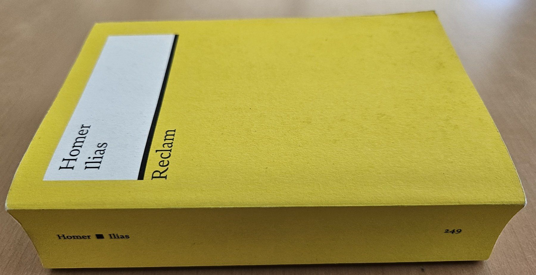 Bücher: Homer: Illias – Gebraucht aus Schaffhausen von asyouwestley 3