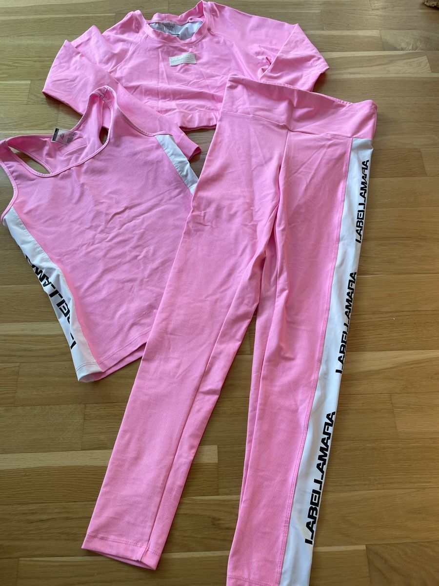 Lots de vêtements: Sport Set: Labellamafia leggings, top, shirt – Neuf (Voir description) à Uetikon am See par Tightfun 7