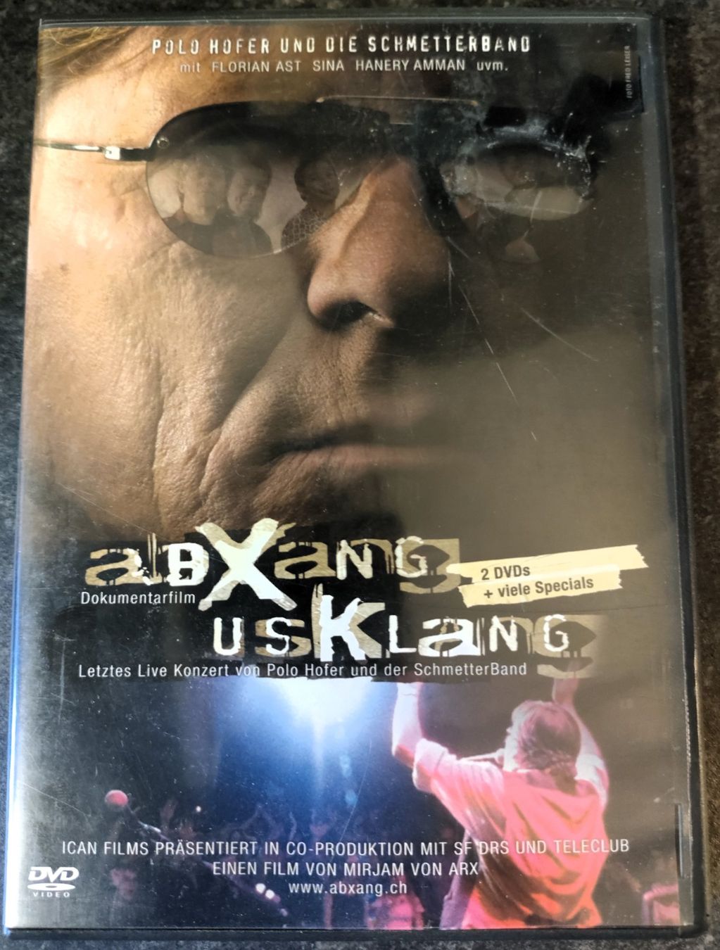Alle DVDs: 2 DVD-Set: Polo Hofer - Abxang, Usklang – Gebraucht aus Rheineck von han_c85z