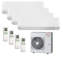 TOSHIBA Multi-Split Klimaanlage Aussengerät / 4 Innengeräte