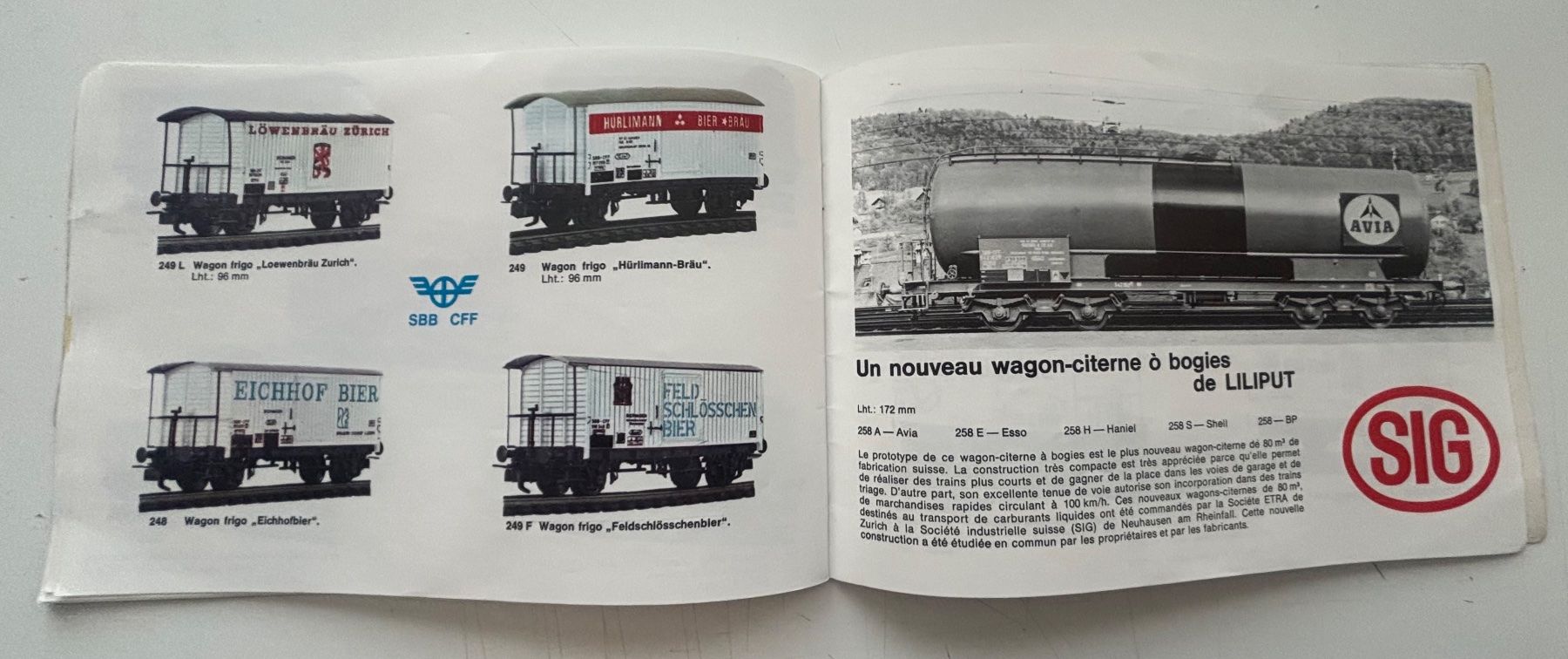 Bücher: Catalogue train Liliput - Modellbahn HO – Gebraucht aus Neuchâtel von gefdeneuch 8