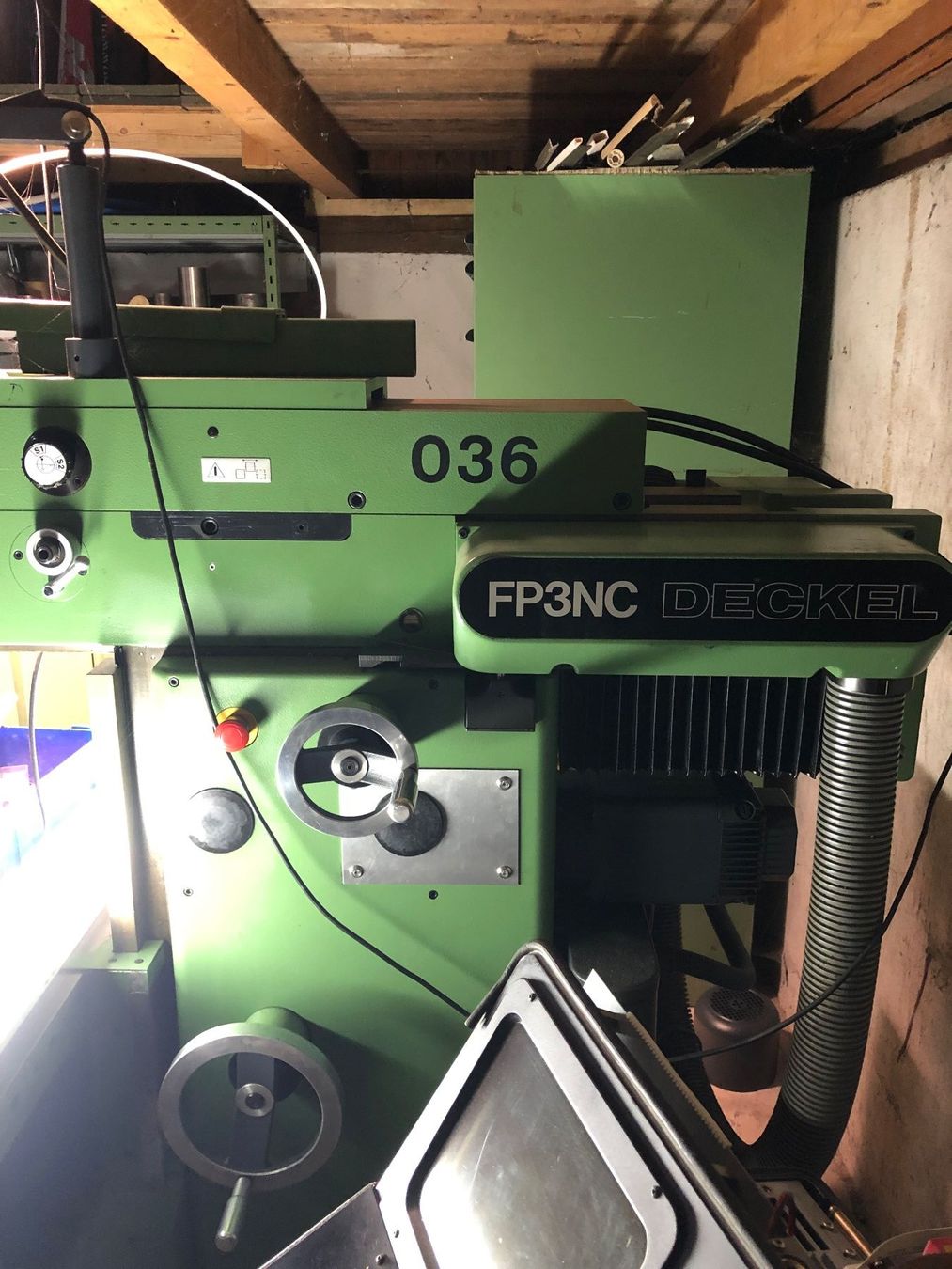 Tutte le macchine: Fräsmaschine Deckel FP3NC numerisch gesteuert gebraucht – Usato da Silenen venduto da bellgx 2